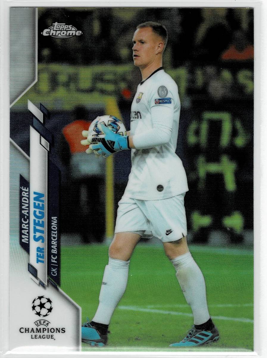 2019-20 Topps Chrome UEFA Champions League Marc-Andre Ter Stegen Refractor拍卖