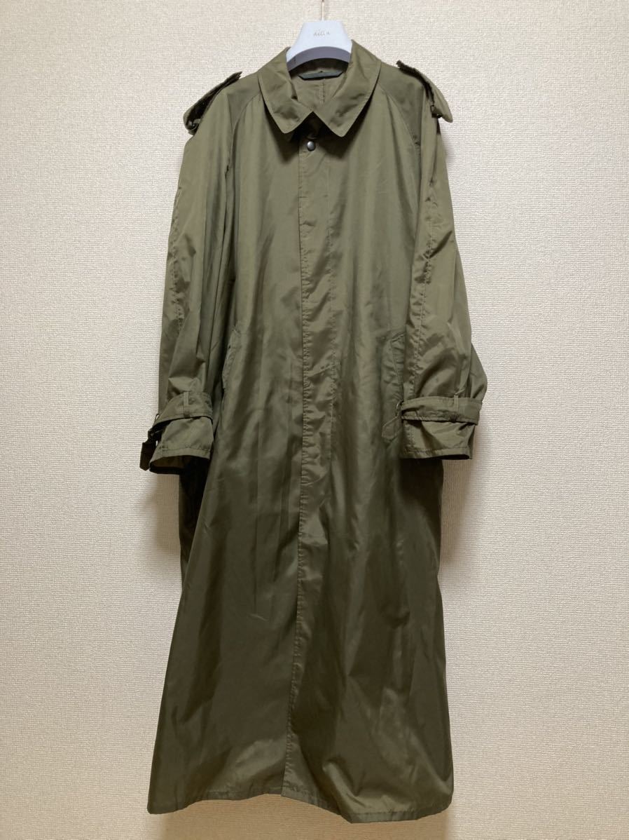 ramosport ラモスポーツ ナイロンステンカラーコート バルマカーンコート 94A5 オリーブ ONWARD拍卖
