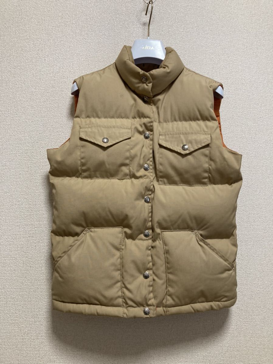 80's USAヴィンテージ THE NORTH FACE ザ・ノースフェイス ダウンベスト 茶タグ USA製 W/M拍卖