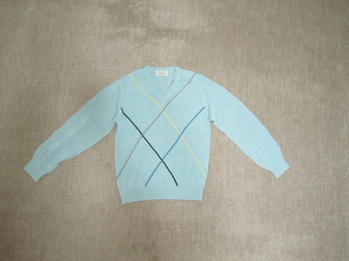 Jack KICKLAUS セーター ブルー 長袖 M メンズ 衣類 [dhv拍卖