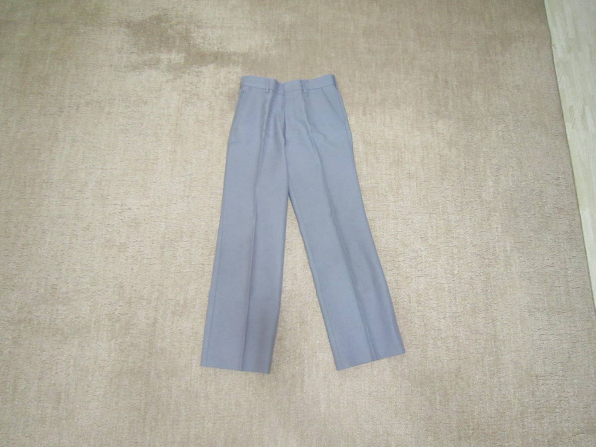 ビジネススラックス パンツ W70 グレー メンズ 衣類 [dfp拍卖