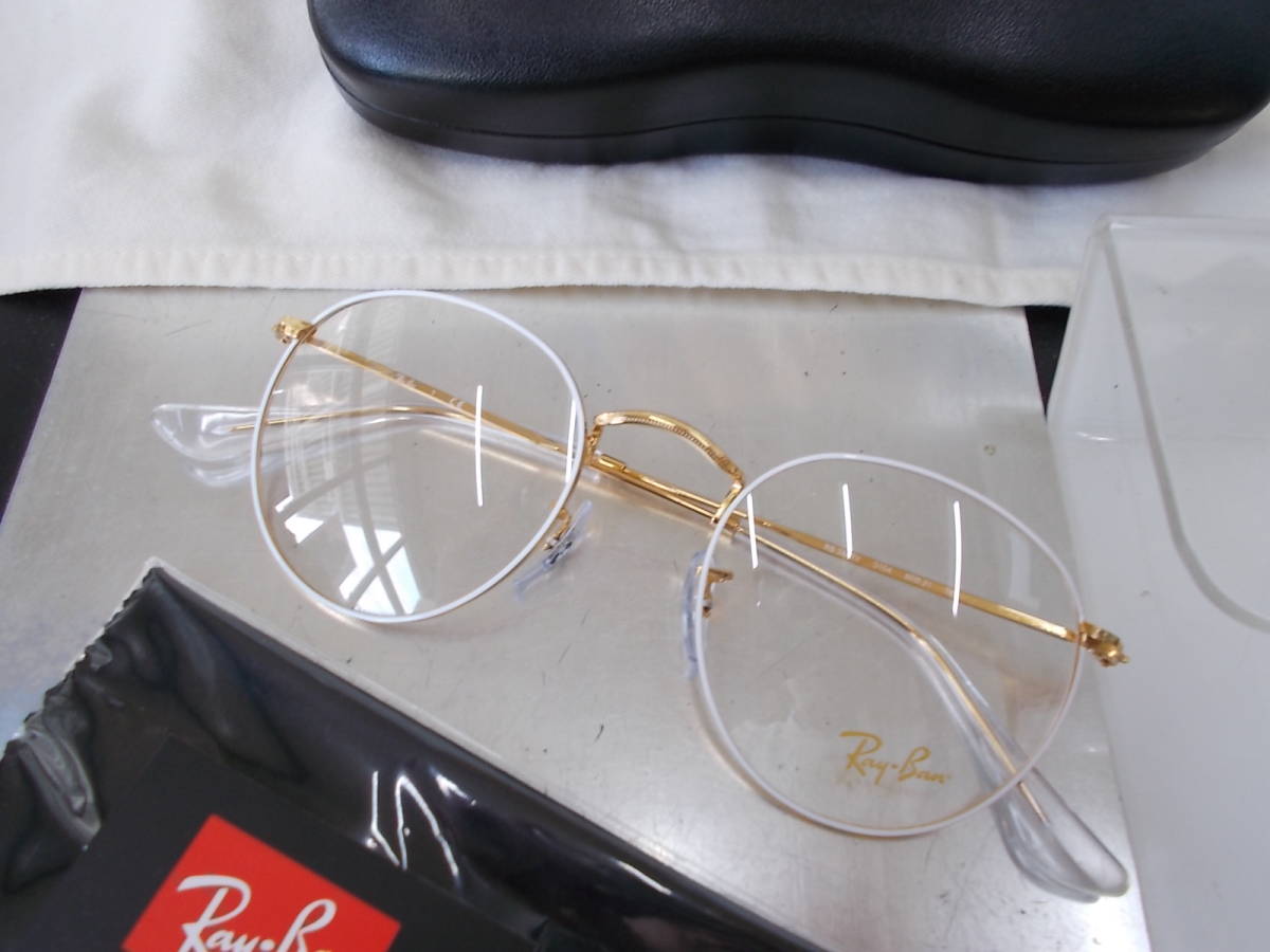 RayBan レイバン お洒落な ラウンドメタル 眼鏡フレーム RB3447V-3104拍卖