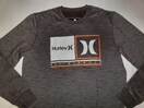 USA購入【Hurley】ロゴ スウェットトレーナーUS M 小豆色系拍卖