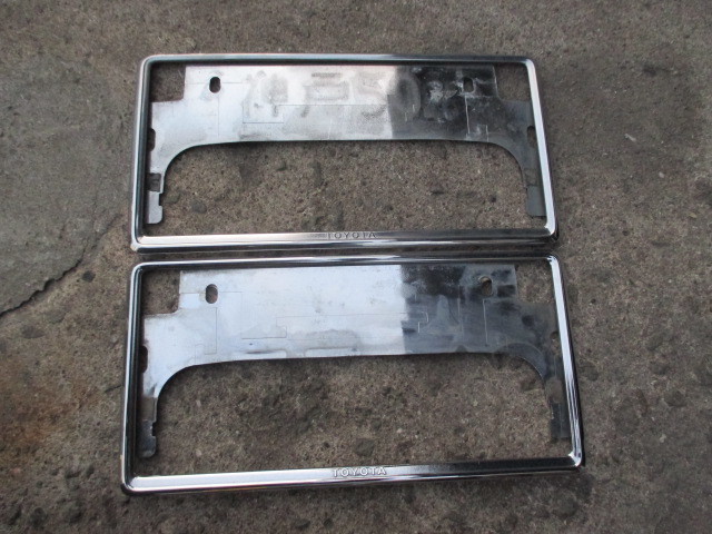 トヨタ ナンバーフレーム 純正 拍卖