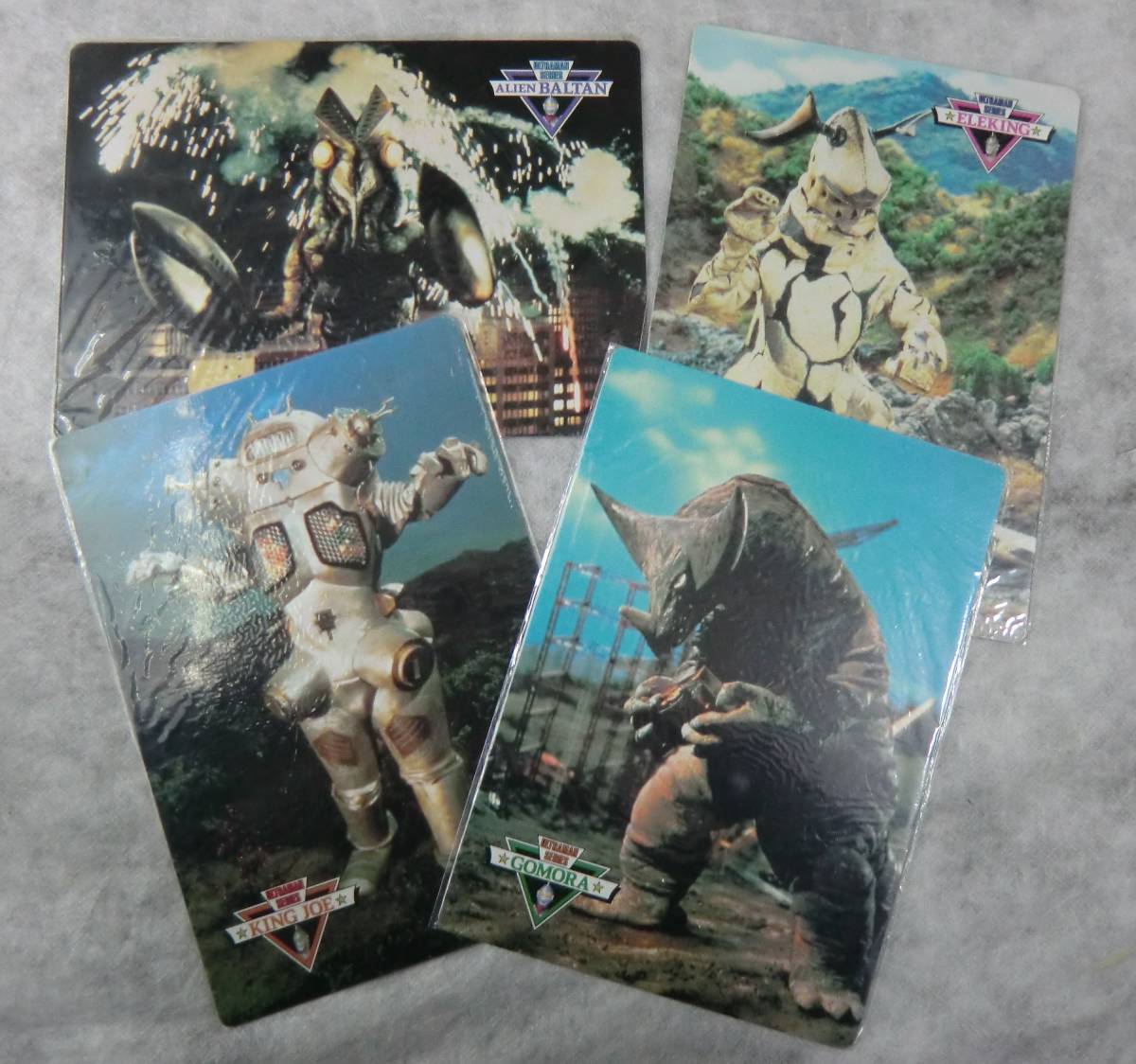 ウルトラマンコレクション◆セイカ 下敷き4枚★未開封拍卖