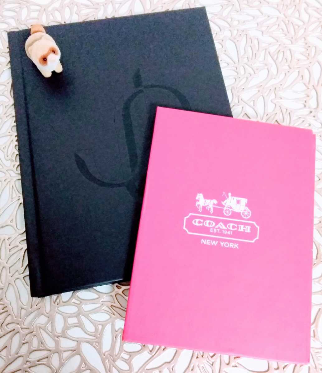 即決 未使用 非売品 JIMMY CHOO ジミーチュー COACH コーチ 可愛い ピンク メモ帳 ノベルティ 2点セット拍卖