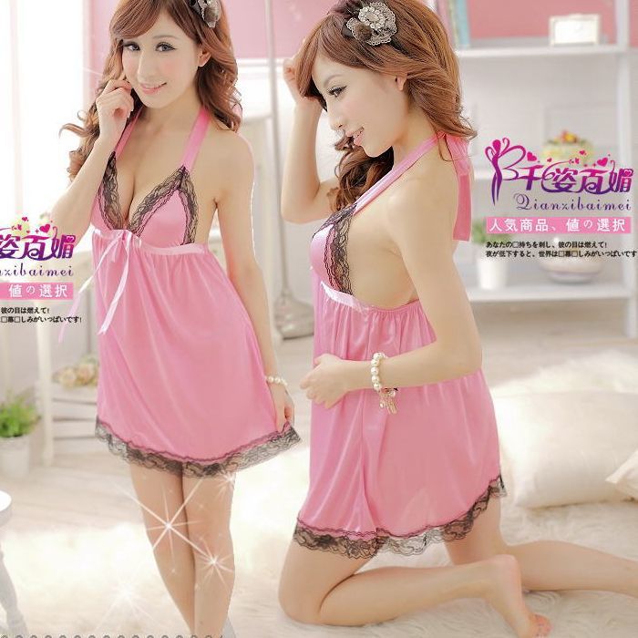 新品 未使用 送料無料8810バストが低く開き丸オープン背中がとてもエロランジェリー フリフリ刺繍入りTバックショーツ2点セット アダルト拍卖