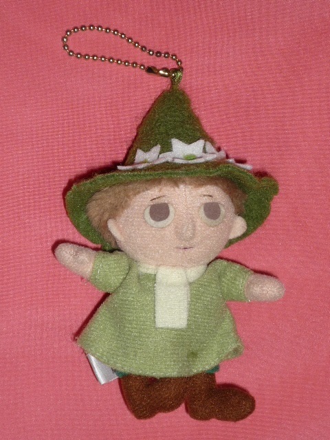 レア!カワイイ♪ ムーミン スナフキン ぬいぐるみキーチェーン拍卖