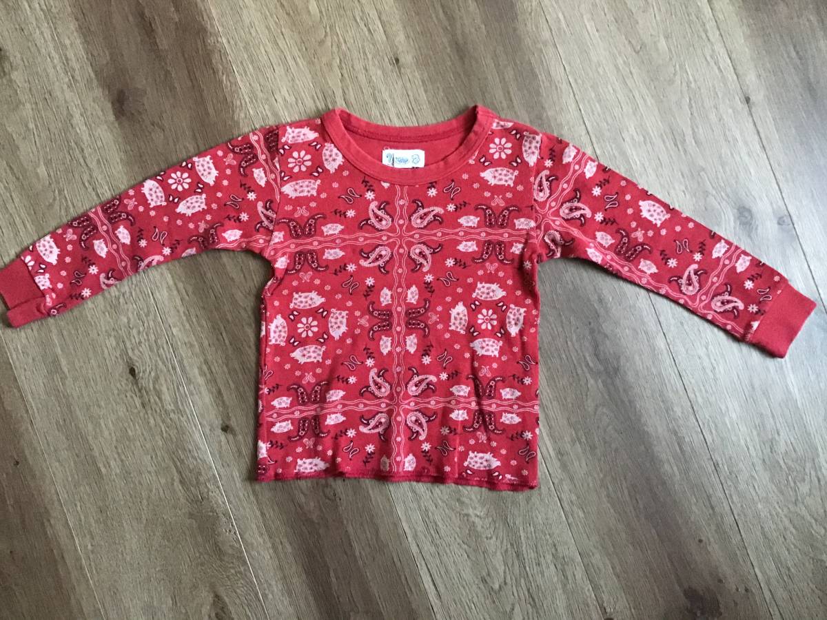 【warming】ブーフーウー BOOHOOWOO・長袖TシャツUSED・100・拍卖