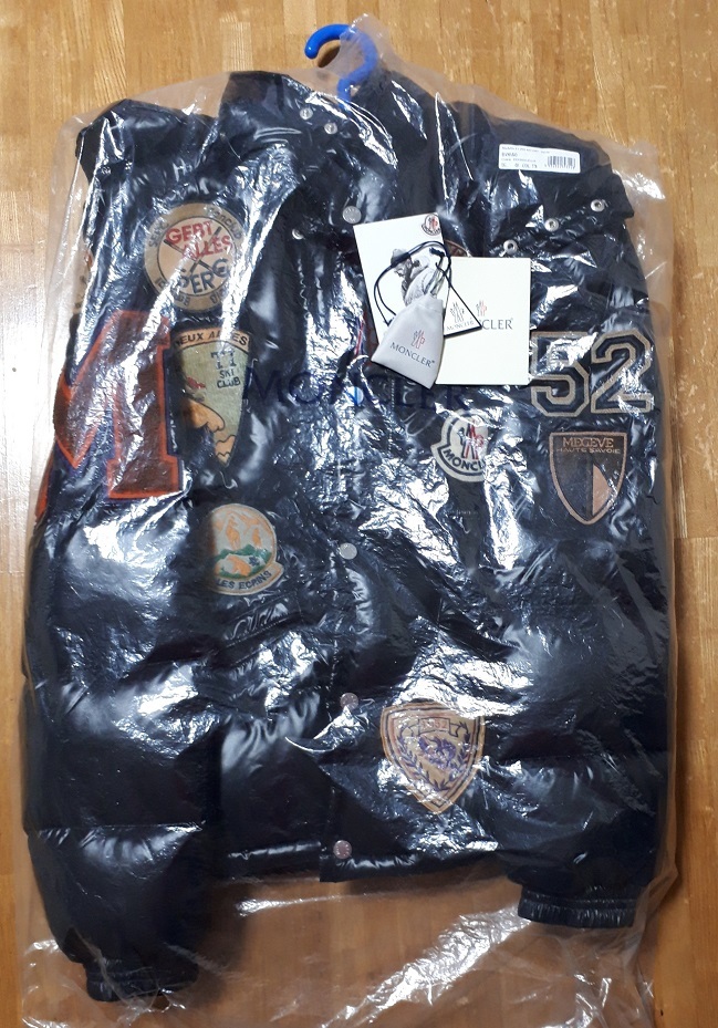★ 未使用正規品保管良好 MONCLER K2SPECIAL ★ COL.999 / T2 / モンクレールK2スペシャル / 黒 / 2 / カラコルム拍卖