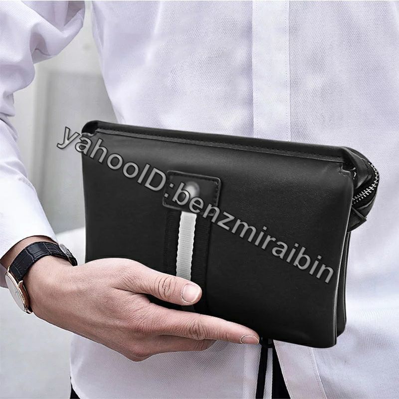 メンズハンドバッグメンズクラッチバッグカードライバーライセンスバッグメルセデスベンツのメンズブリーフケースGLACLA GLK AMG拍卖