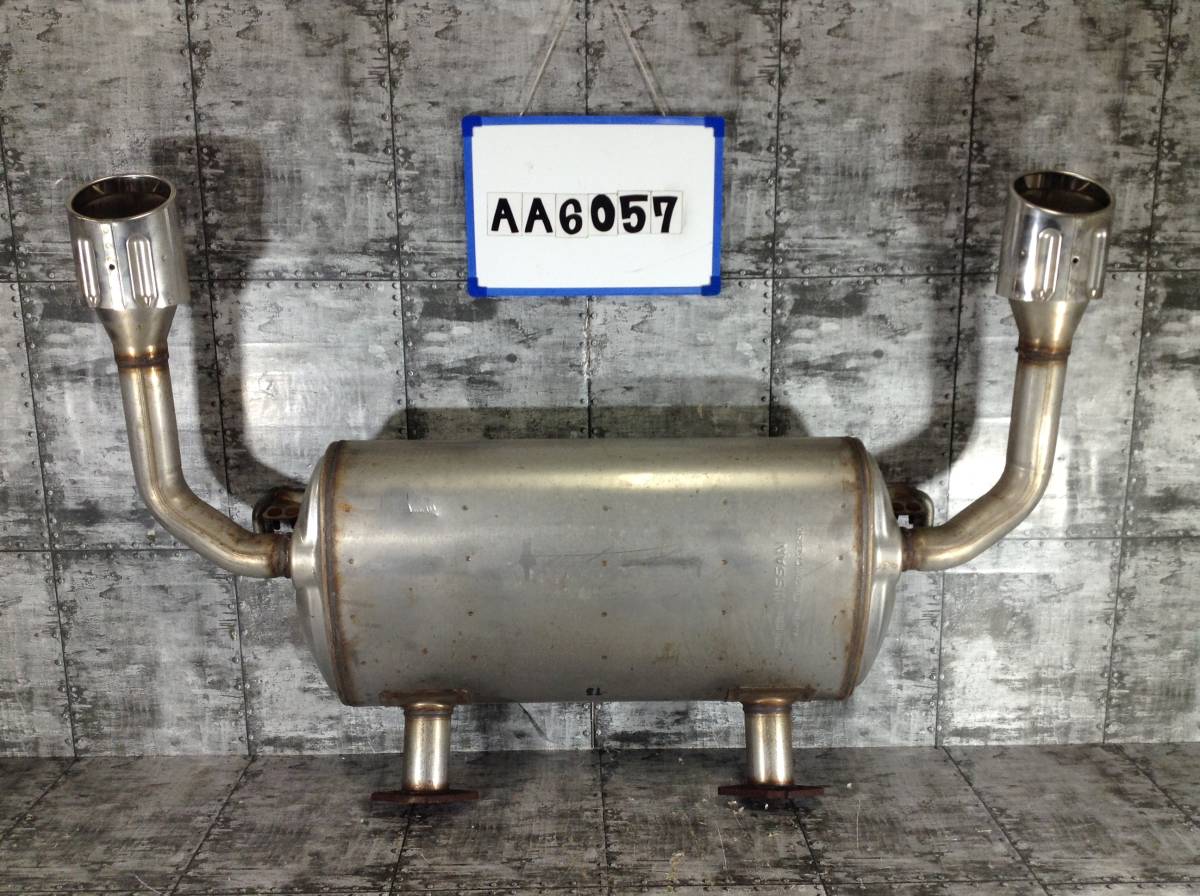 ★★★AA6057★★ YV37 日産 スカイライン マフラー リアマフラー リアピース K23 ※水没車から外したものです拍卖