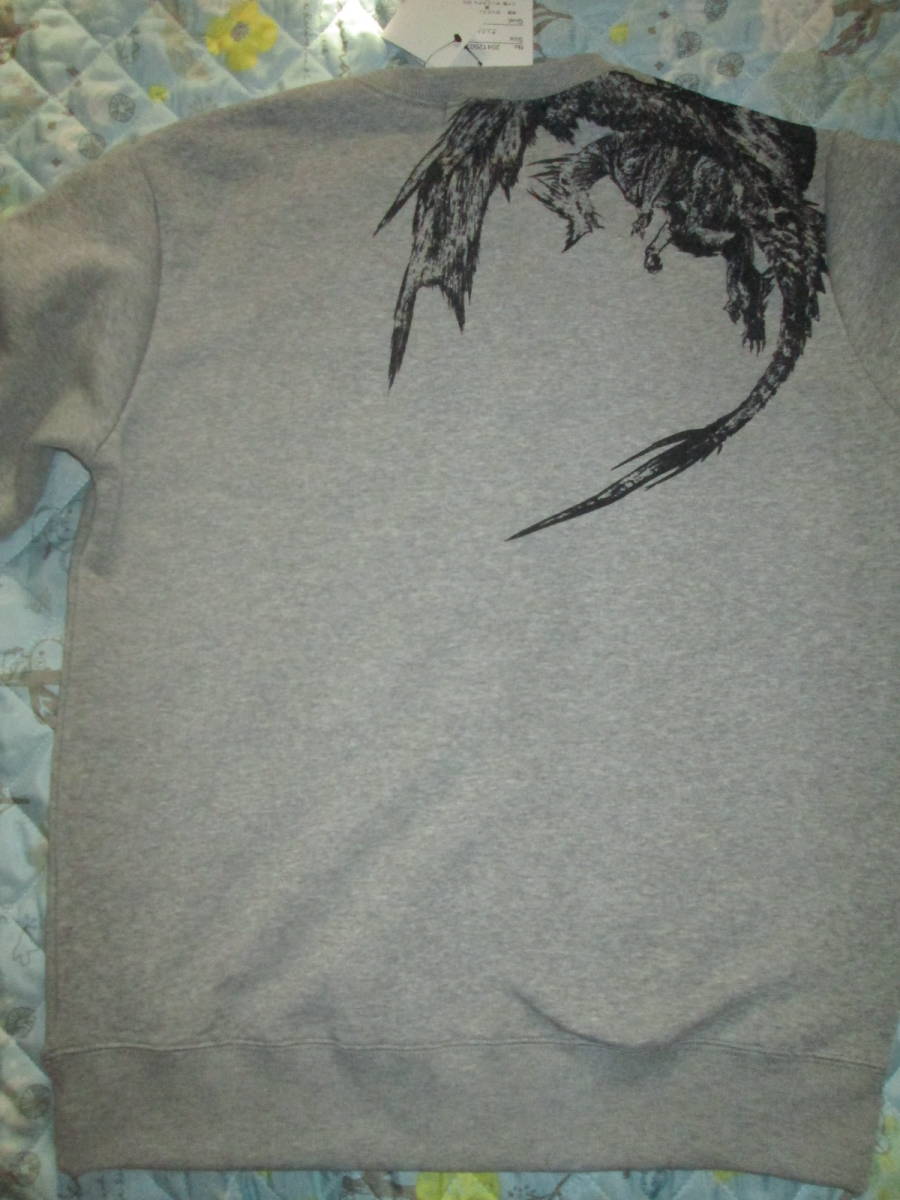 ◇新品!モンスターハンターワールド MONSTER HUNTER WORLD ICEBORNE トレーナー 裏起毛タイプグレー LL◇拍卖