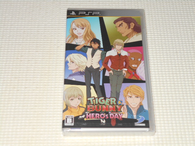 PSP★TIGER&BUNNY HERO'S DAY★新品未開封拍卖