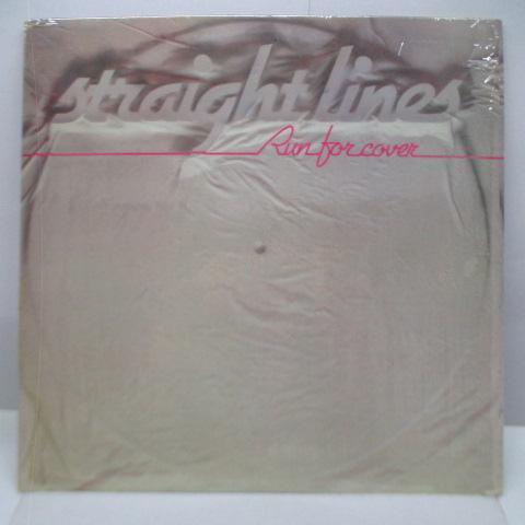 STRAIGHT LINES-Run For Cover (US Orig.LP/Promo Stamped CVR)拍卖