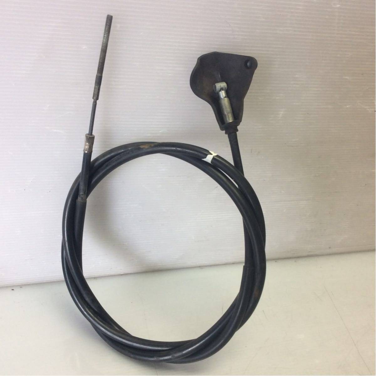 C66-20 スズキ レッツ4 CA41A リア ブレーキ ワイヤー 動作確認済み 固着無し 純正部品拍卖