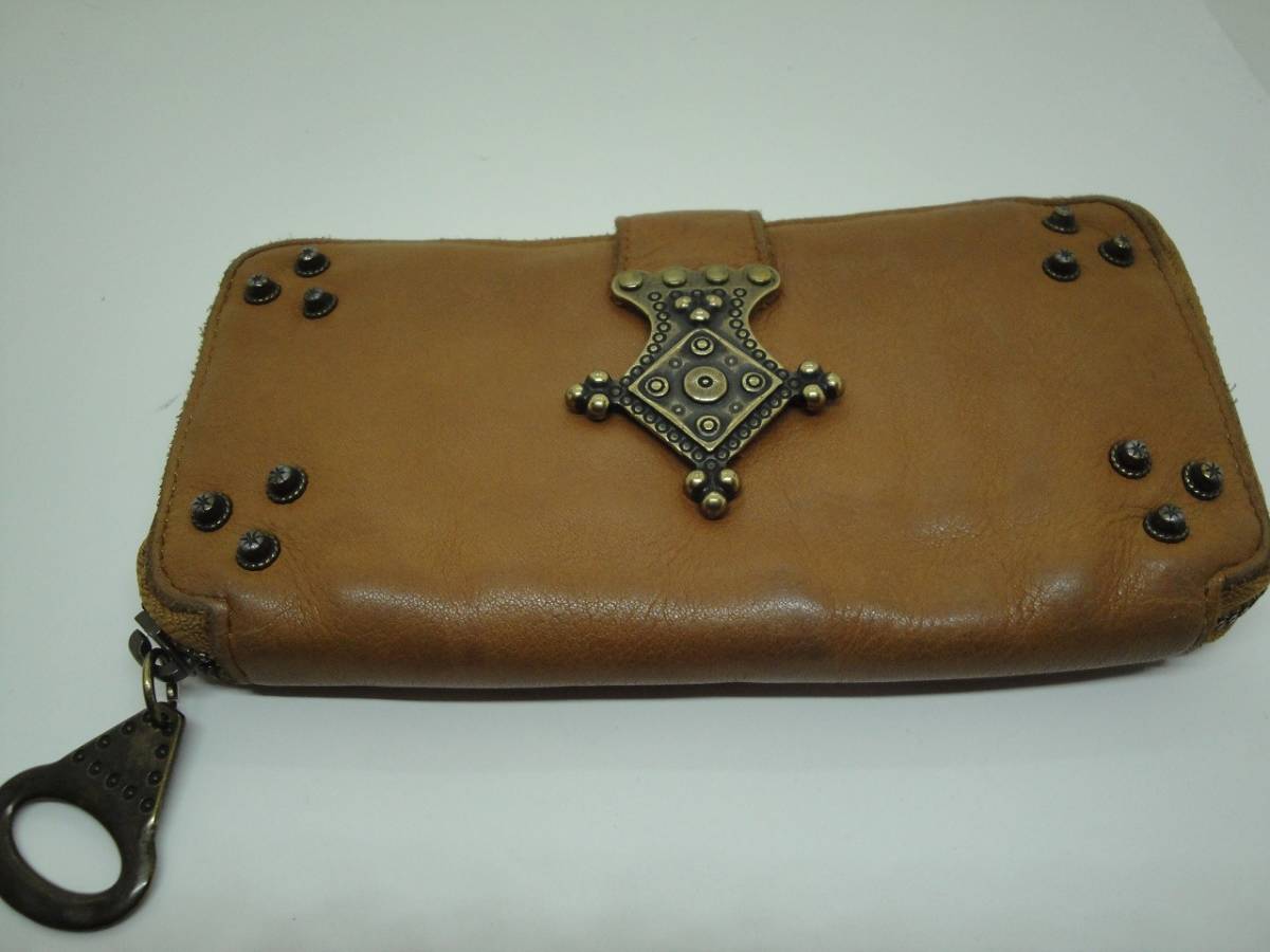 ◆◇LP linea pelle リネアペレ 革長財布:中古品美品◇◆拍卖