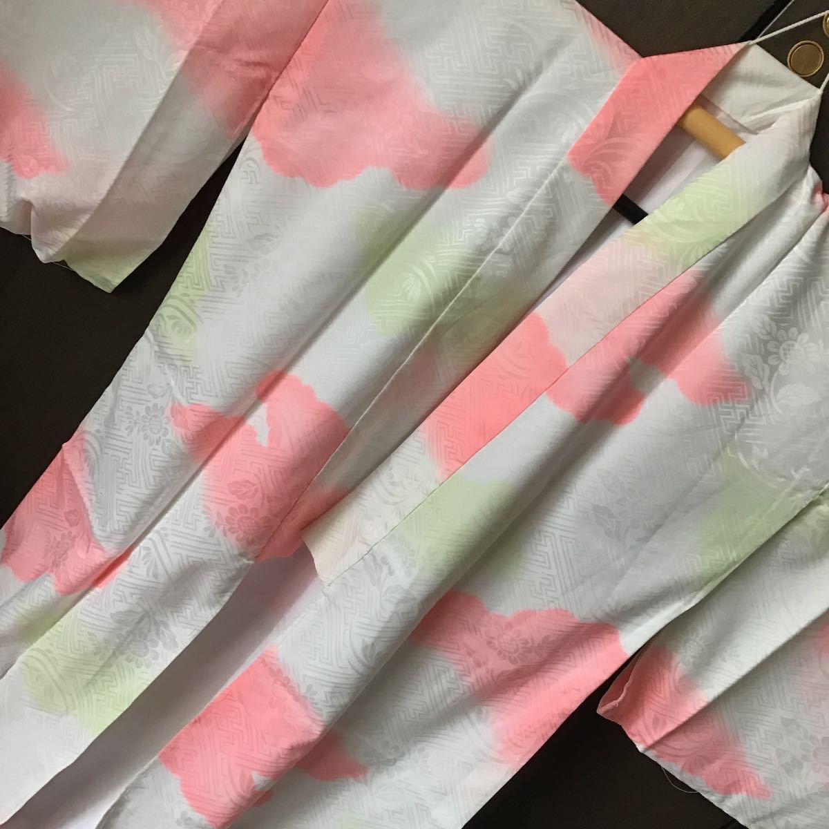 誂え品♪手縫い♪裄65cm♪新品しつけ糸付♪レターパック♪ポリエステル製♪素敵拍卖