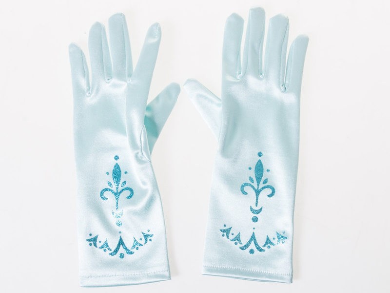 子供 パーティー コスプレ 仮装アイテム アクセサリー プリンセスなど かわいい手袋 クローブ#ブルー拍卖