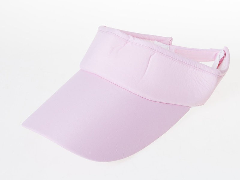 男女兼用 アウトドア ファッション 無地 サンバイザー 帽子 キャップ ハット 日よけ#ピンク拍卖