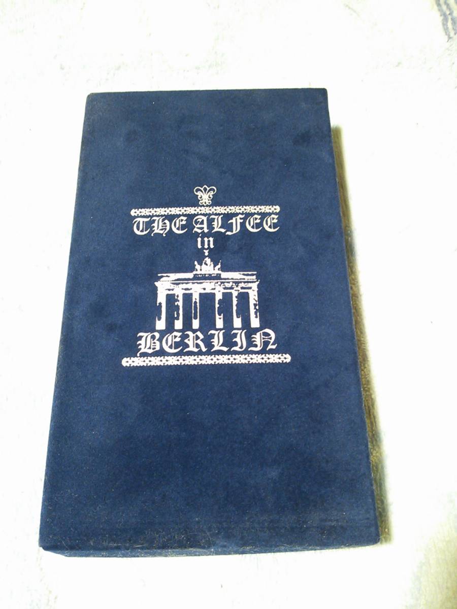 即決 VHSビデオ THE ALFEE(アルフィー) THE ALFEE in BERLIN at Branderburg Tor 26th, September 1999拍卖