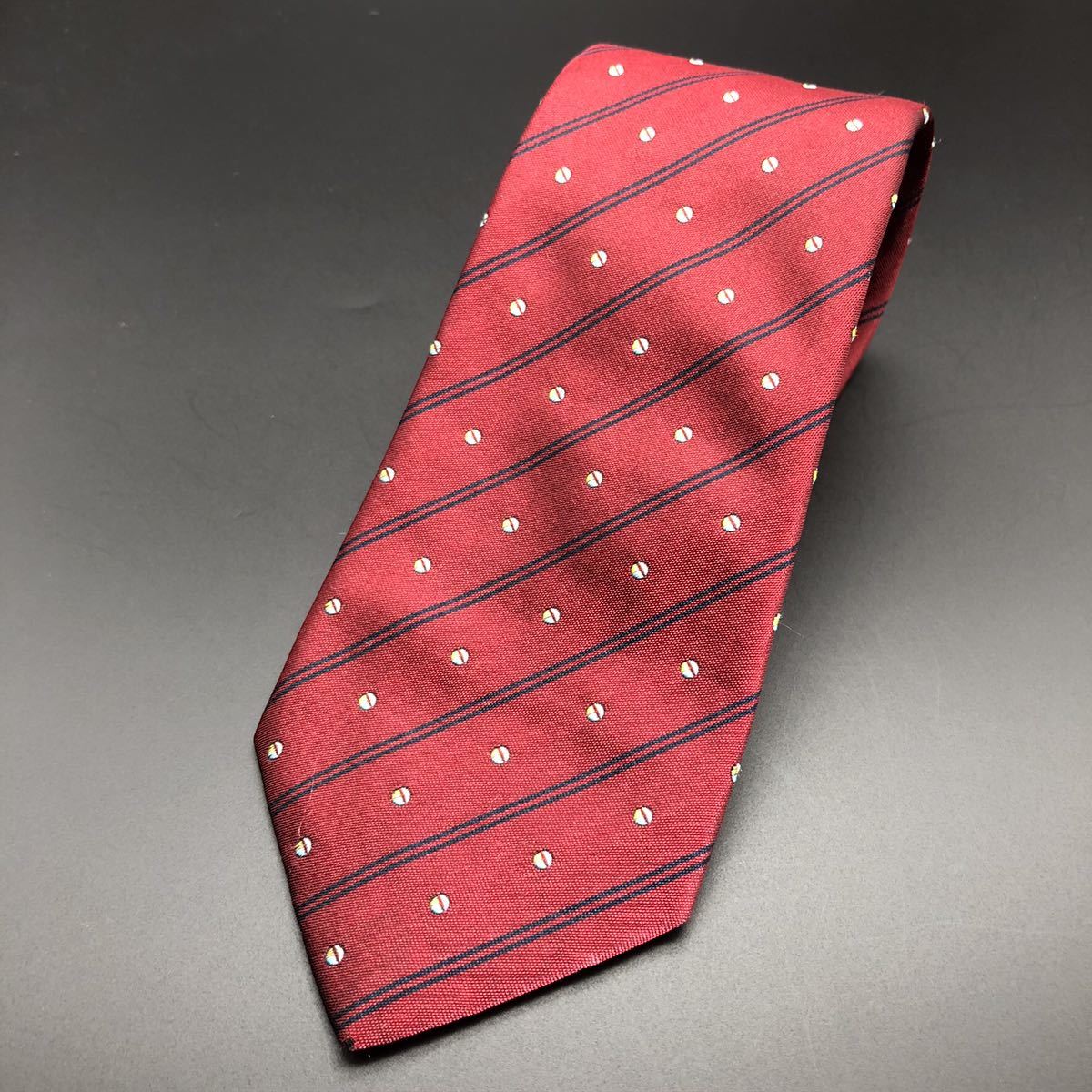 Dior ディオール レジメンタル ドット シルク ネクタイ拍卖