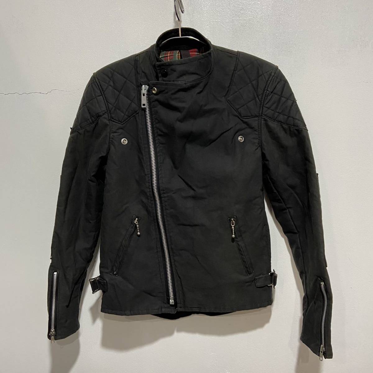 ☆送料無料☆ Belstaff☆Rebel☆ライダースジャケット☆オイルド☆イングランド70s拍卖