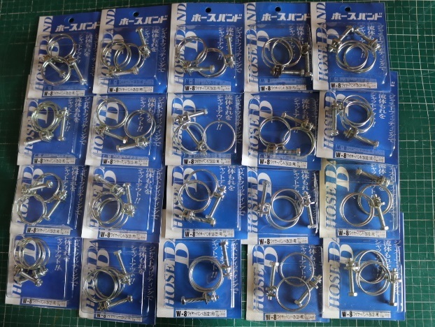 ホースバンド  W-8ワイヤーバンド 35(32Φ用) 2個入 20セット 即決価格拍卖