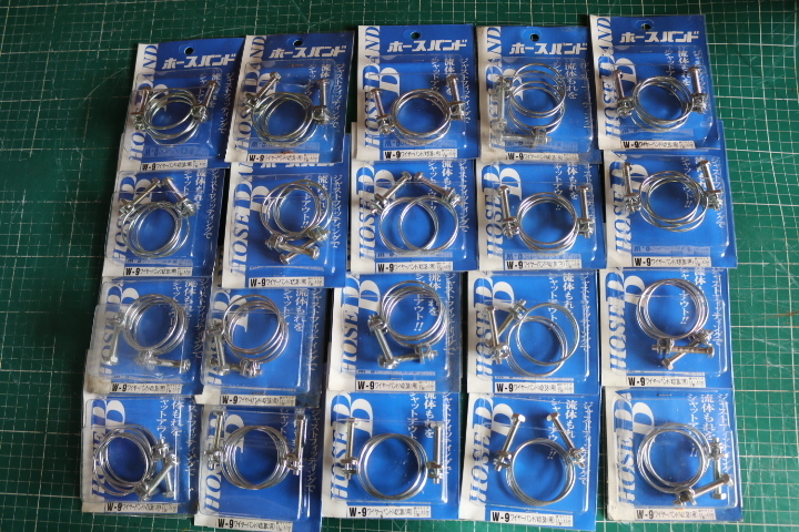 ホースバンド  W-9ワイヤーバンド 42(38Φ用) 2個入 20セット 即決価格拍卖