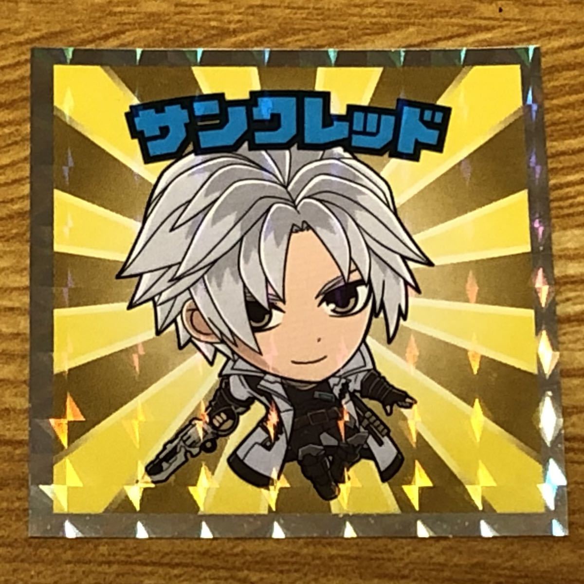 【No.5 サンクレッド】FFⅩⅣマンチョコ FF14マンチョコ FINAL FANTASY ⅩⅣ 14 ビックリマンチョコ シール ローソン限定 中村悠一拍卖