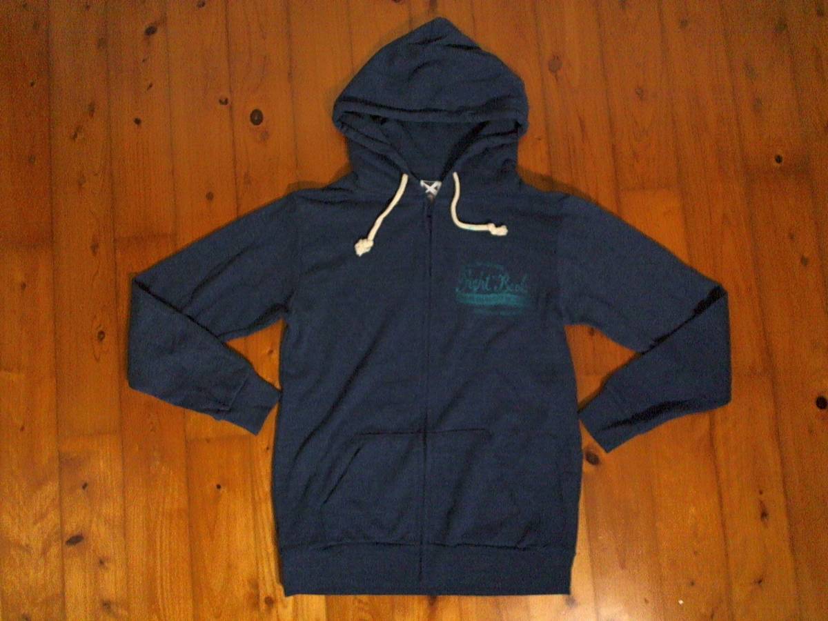 ★【CROSS】『Fight Back』スウェット ジップアップ パーカ ジャケット フーディー M 濃紺 ネイビー拍卖