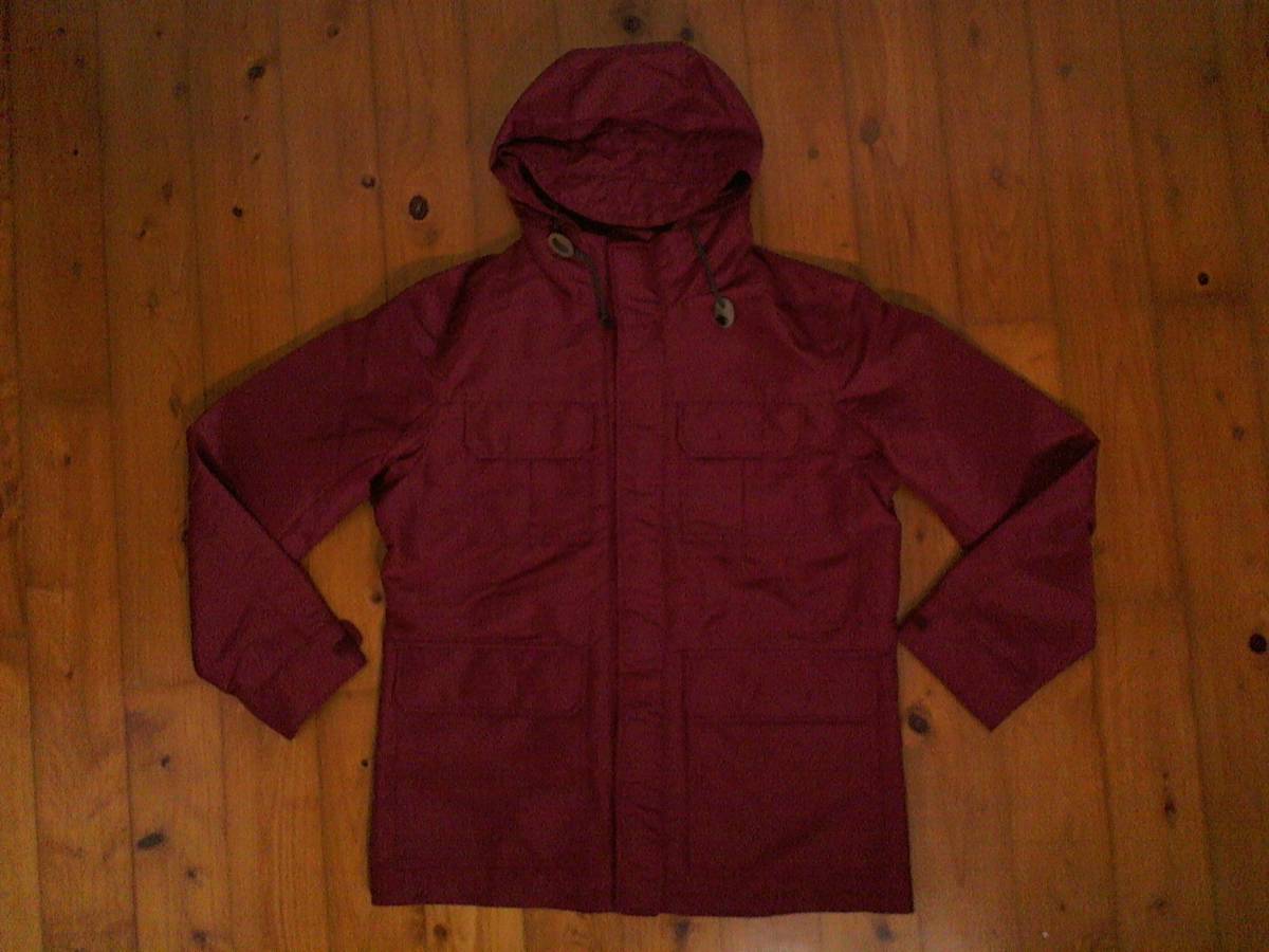 ★美品☆トップバリュ★TOPVALU【Smart Standard】ジップアップ パーカ ジャケット ジャンパー M エンジ 濃い紫拍卖