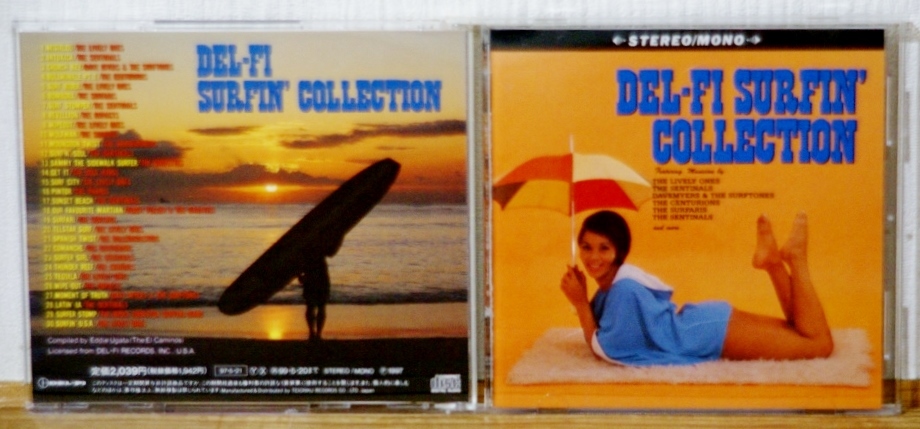 廃盤♪DEL-FI サーフィン・コレクション★オールディーズ ホットロッド インスト エレキギター拍卖