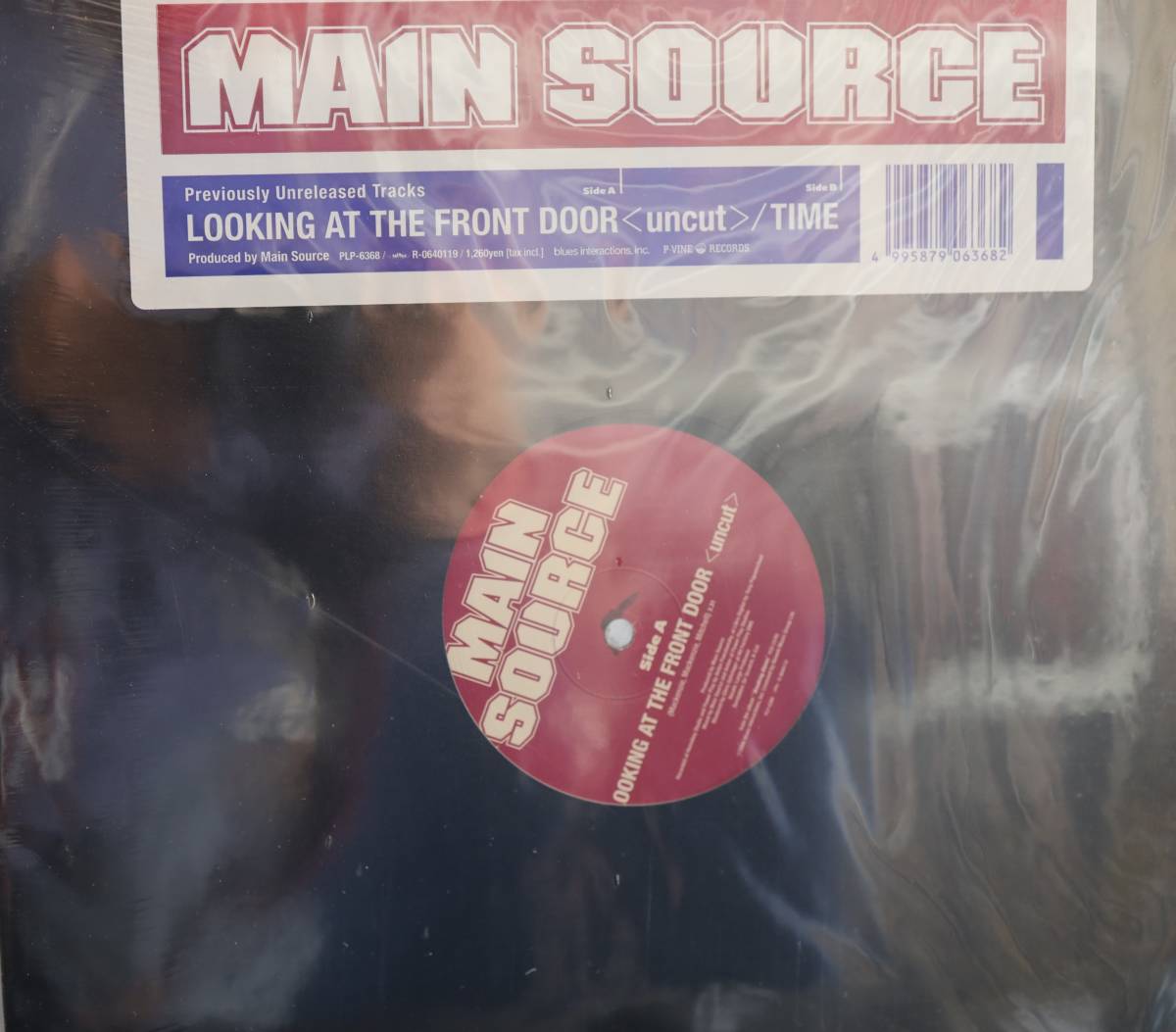 【廃盤新品12inch】Main Source / Looking At The Front Door (Uncut) / Time拍卖
