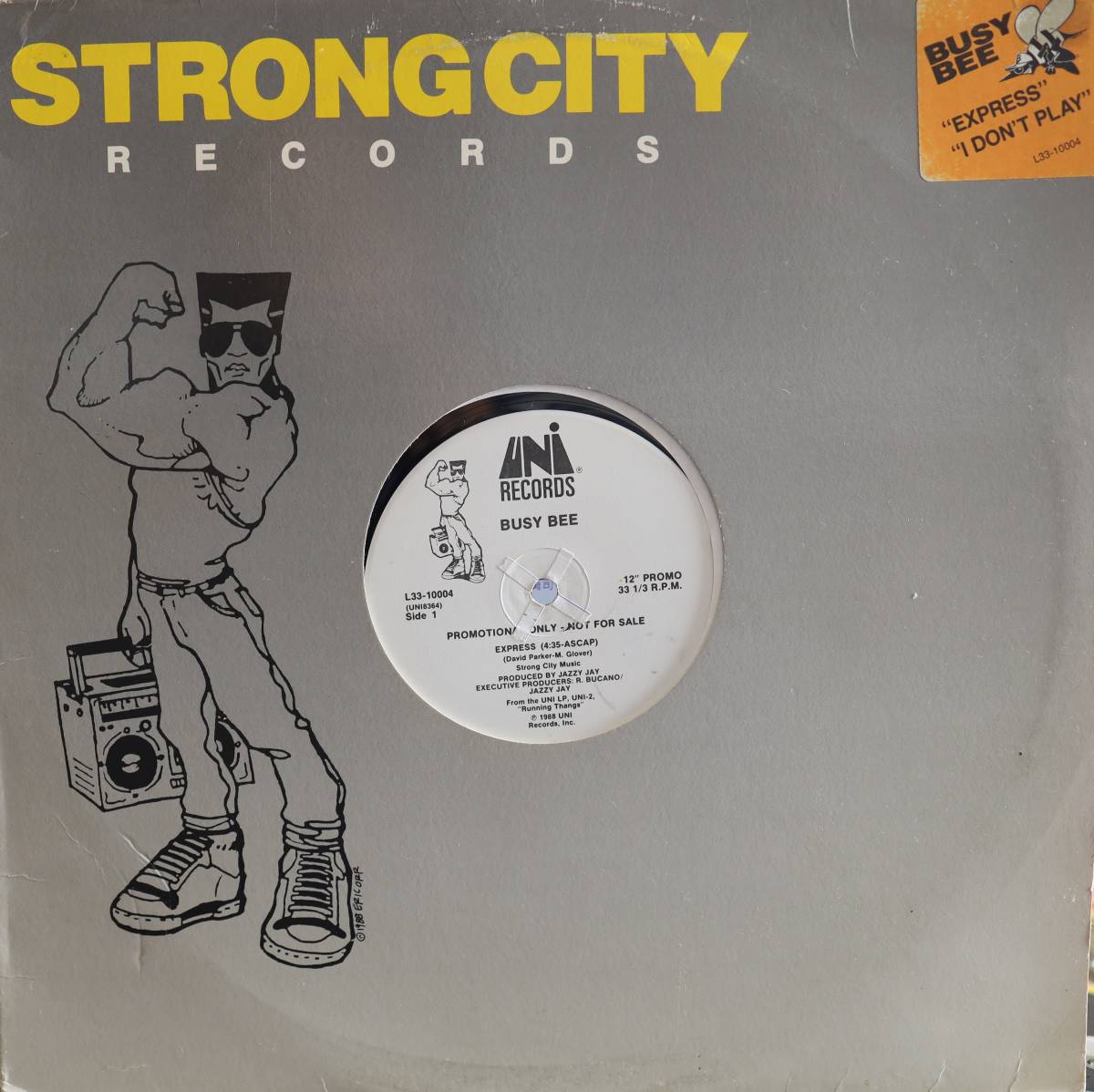 【廃盤12inch】Busy Bee / Express / I Don't Play拍卖