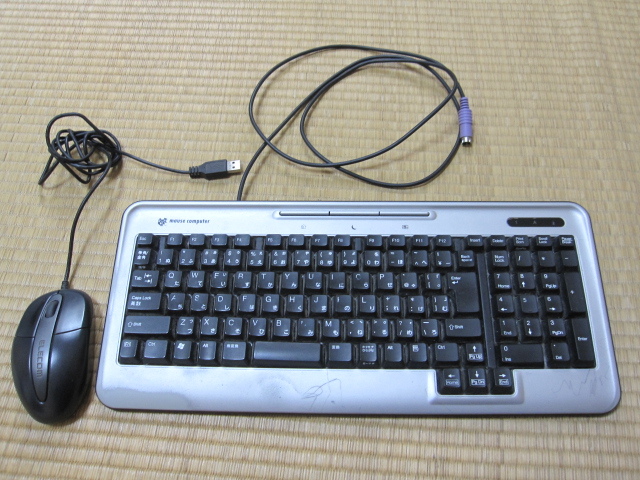 キーボード+マウスセット(光学式) 中古 作動確認済拍卖