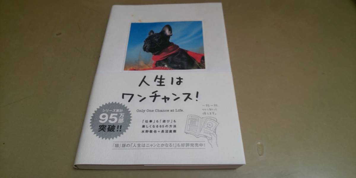 「人生はワンチャンス」仕事も遊びも楽しくなる65の方法 文教社拍卖