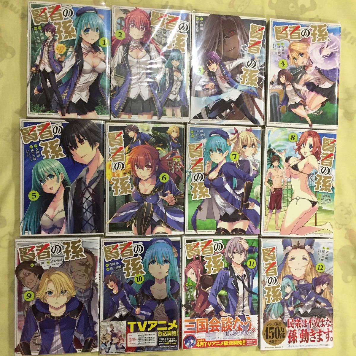 賢者の孫 1~12巻セット 吉岡 剛 緒方俊輔拍卖