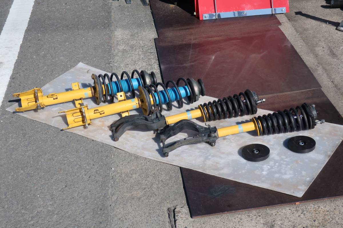 H10 E-932A1 アルファロメオ 156 E/G 32401 V6 2.5 2WD 6F 右ハンドル 社外 BILSTEIN ビルシュタイン ショック H&R サス SET / 96500km拍卖