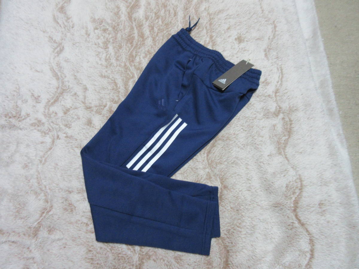 adidas ジュニア トレーニングパンツ 150㌢ NV(藍色) 新品 ☆決算セール★拍卖