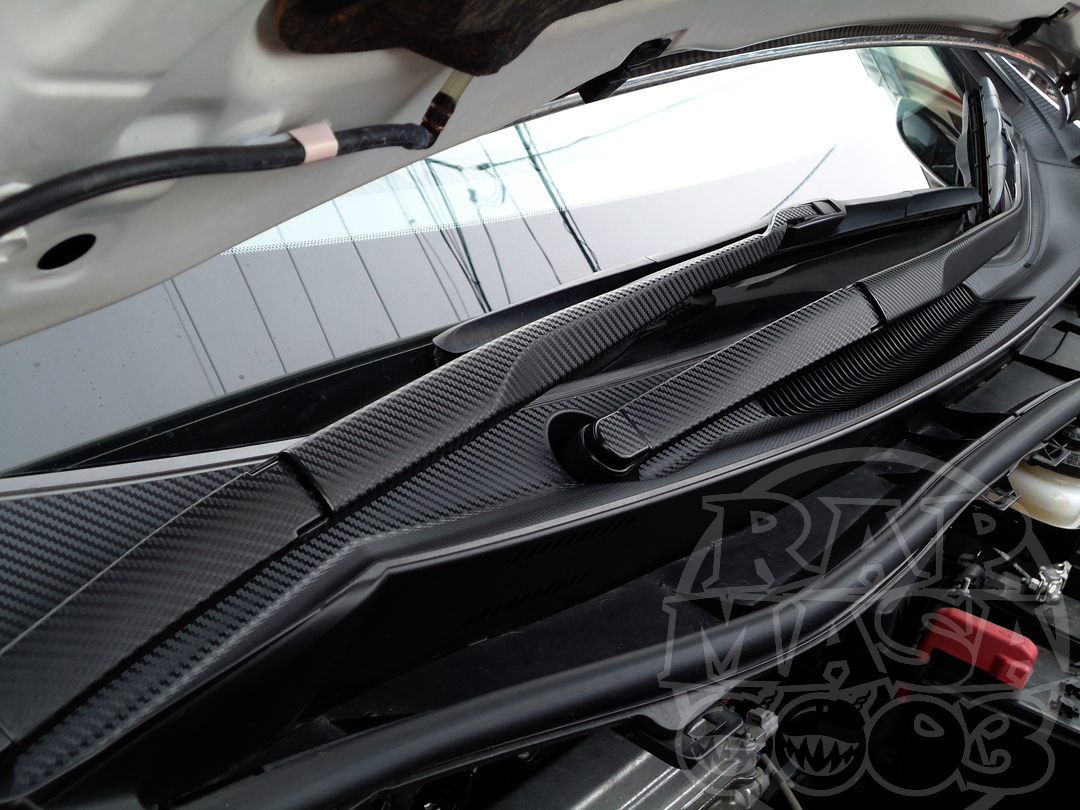トヨタ系カウルトップパネルカスタムカーボンシートカット済みラッピングフィルムC-HRアルファードヴェルファイア20w30wドレスアップパーツ拍卖