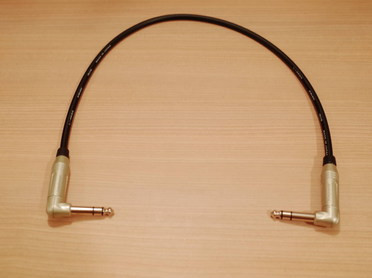 ★ 即決 立井電線 SOFTEC MIC CORD 0.75sq 50cm L型ステレオフォンプラグケーブル (TRS 3極) AMPHENOL ACPS-RN ★拍卖