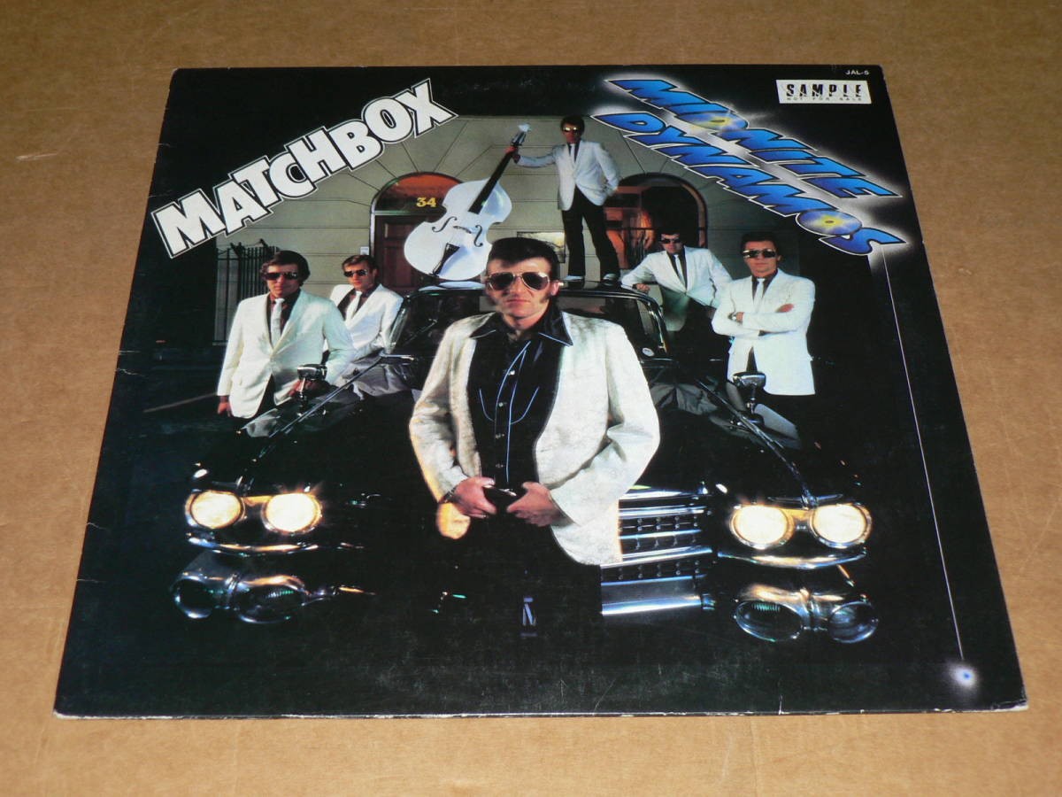 LP(白ラベル見本盤)/「マッチボックス ロカビリー天国」 ’81年盤/帯なし、良盤拍卖