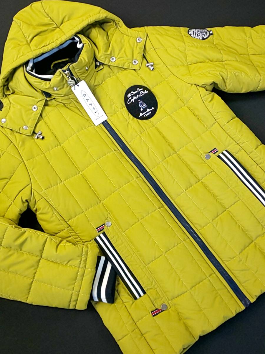 新品 SALE!! 50%OFF!! 特別価格!! 送料無料 CAPRI BLUE カプリブルー ダウンジャケット 48 Lサイズ 7131-3003 拍卖