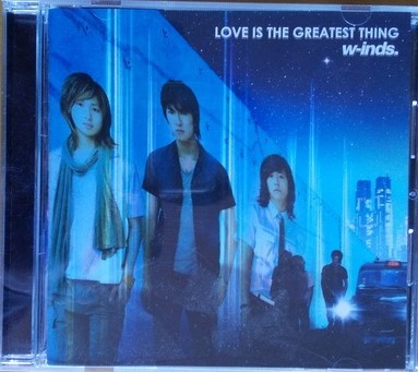 w-inds ウインズ 「 LOVE IS THE GRATEST THING 他 全4曲 」 中古CDシングル 送料込み拍卖