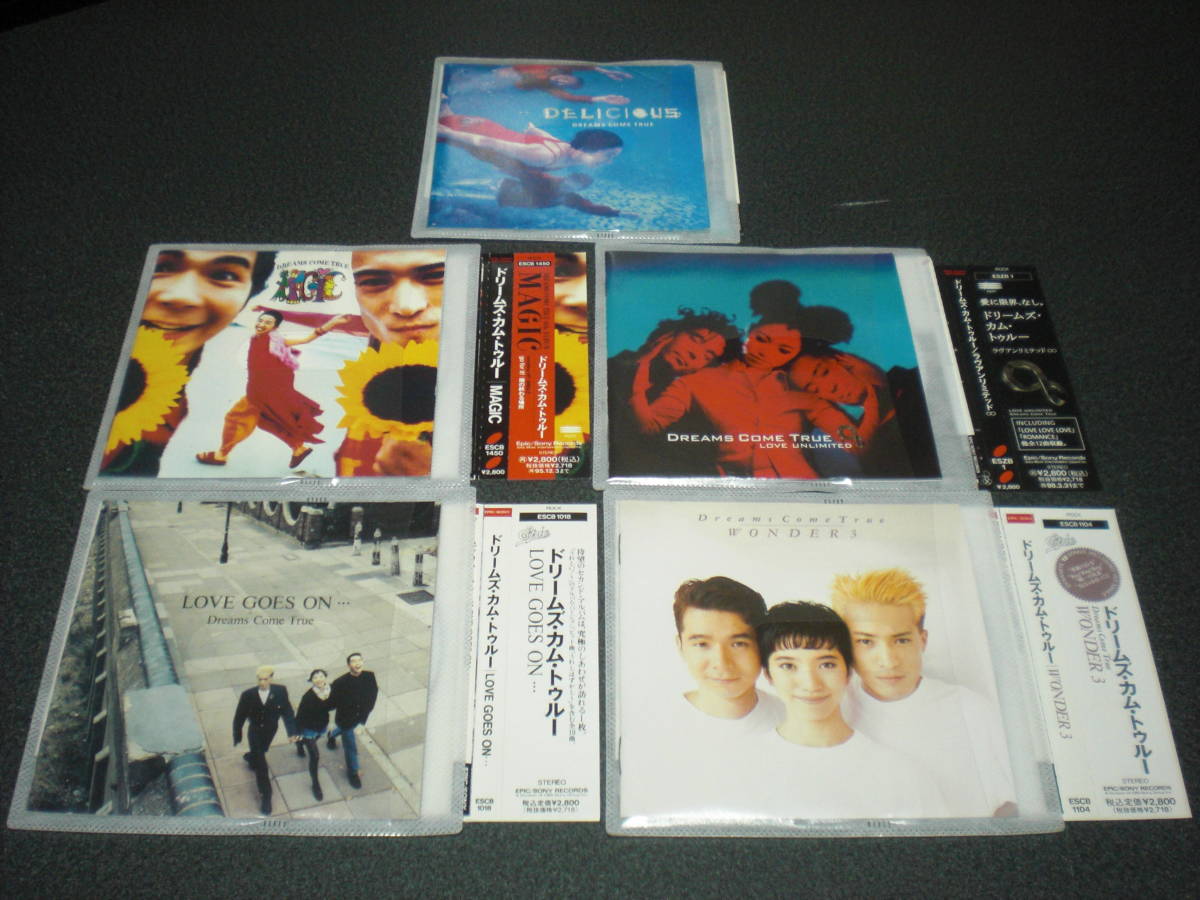 ドリームズ・カム・トゥルー アルバムx5枚セット拍卖