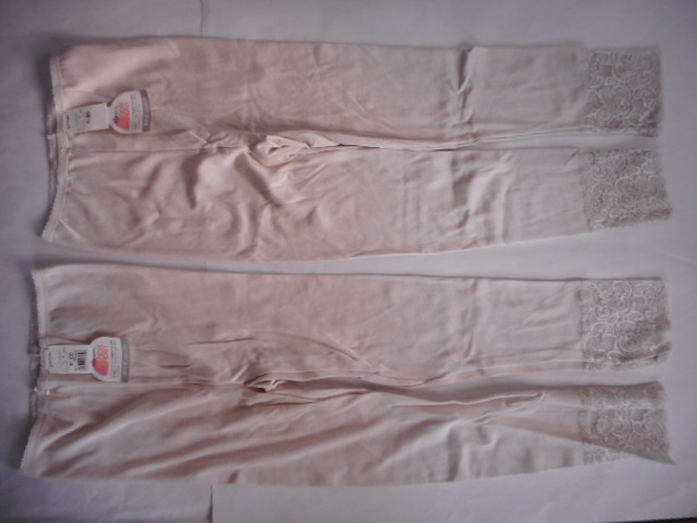 ☆新品 8分丈 スラックス下 M 2枚 (日本製) ☆拍卖