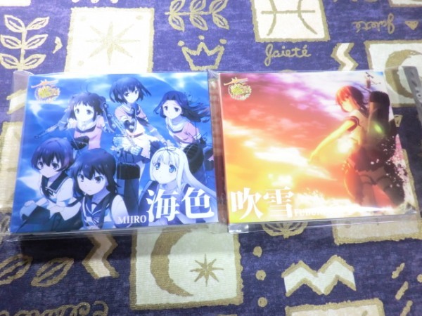 ★☆★ケース新品★艦隊これくしょん -艦これ- 海色(みいろ) 吹雪 2枚セット AKINO from bless4 西沢幸奏★☆★拍卖