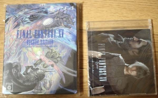 ファイナルファンタジー XV デラックスエディション PS4 プレイステーション4 初回生産特典 アイテムコード同梱版 新品未開封品拍卖