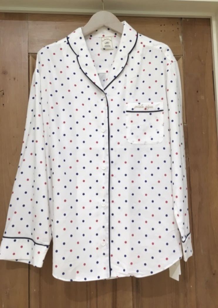 新品 ジェラートピケ GELATO PIQUE★ルームウエア 水玉柄のパジャマ 上下2点セット Fサイズ拍卖